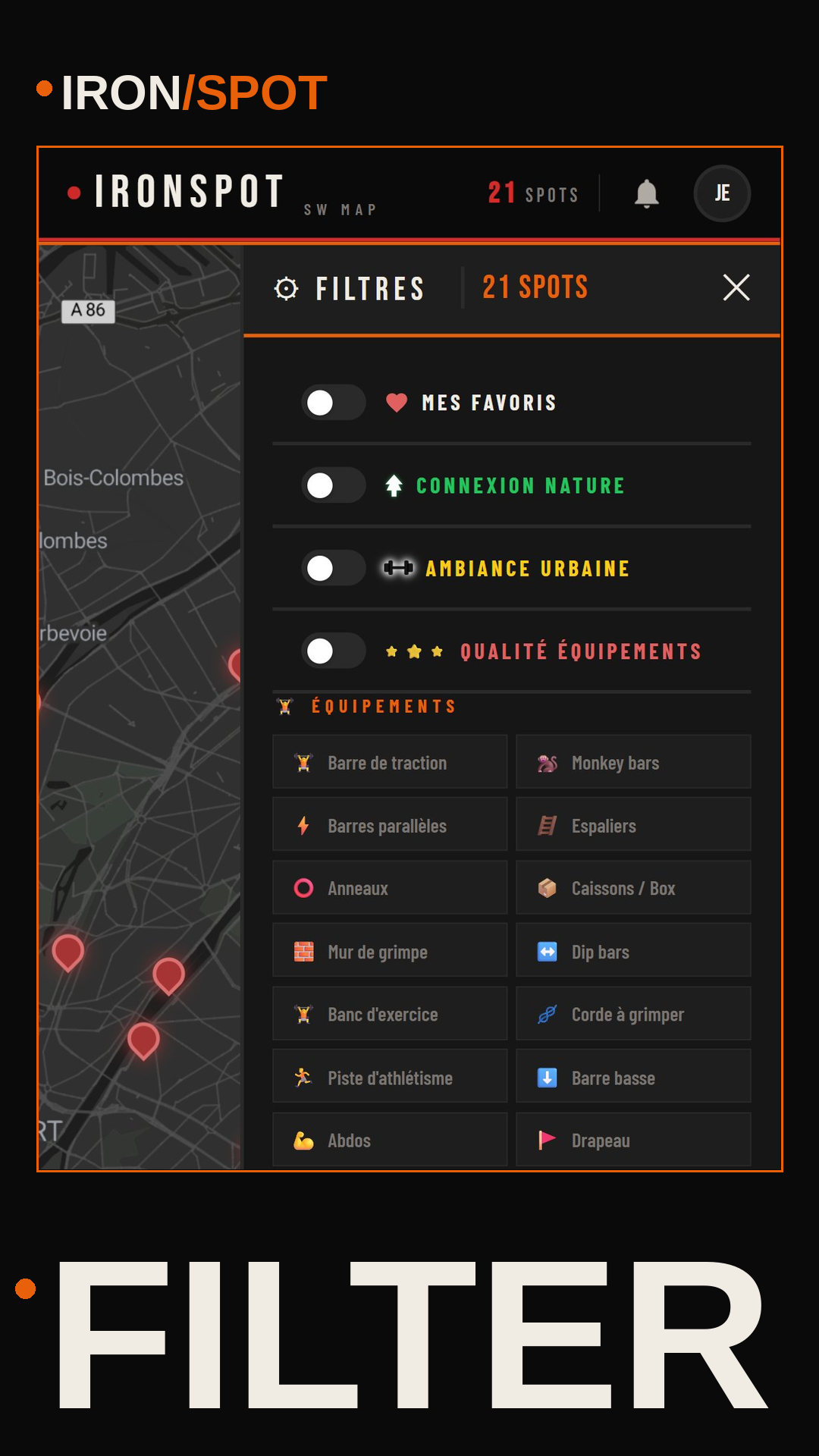 IronSpot — Ajouter un spot IA